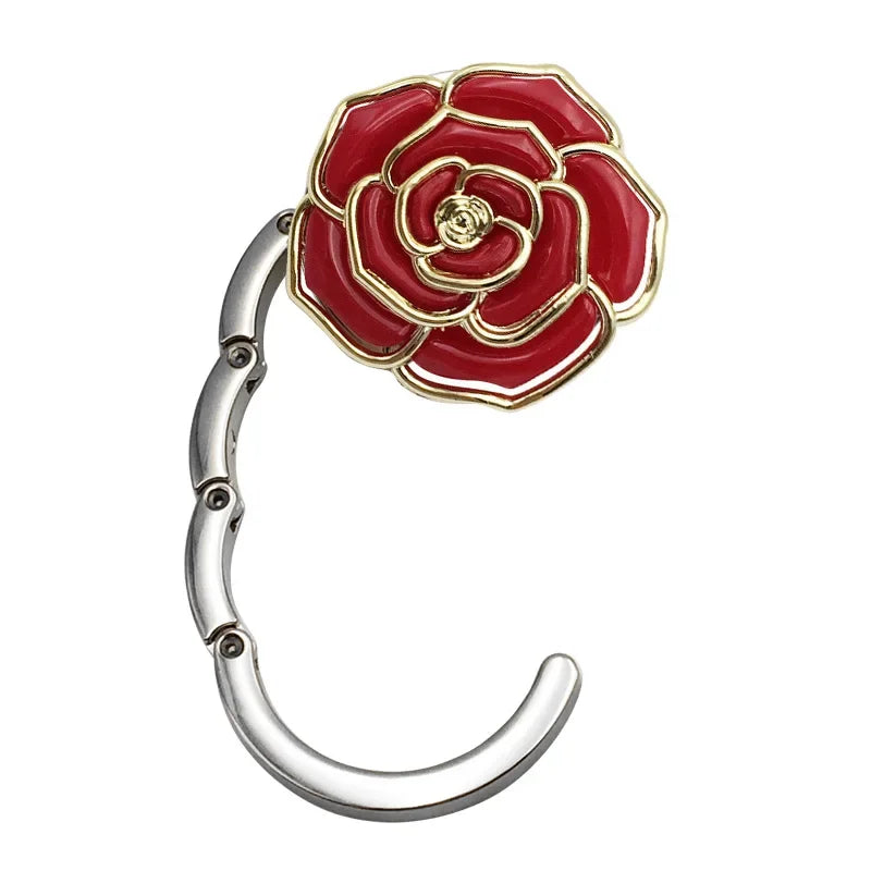 Rose Foldable Hanging Bag Holder